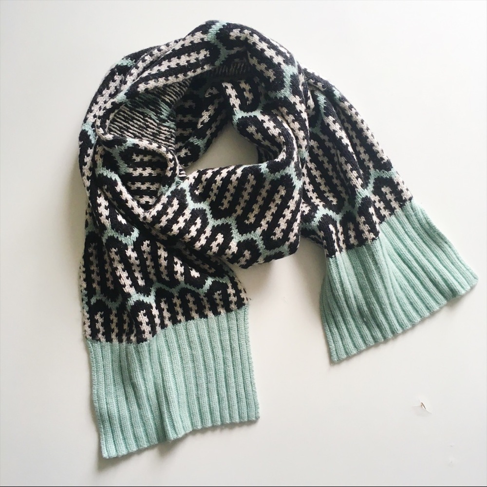 J. Crew geometric scarf